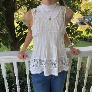 Free People Open Back Tank